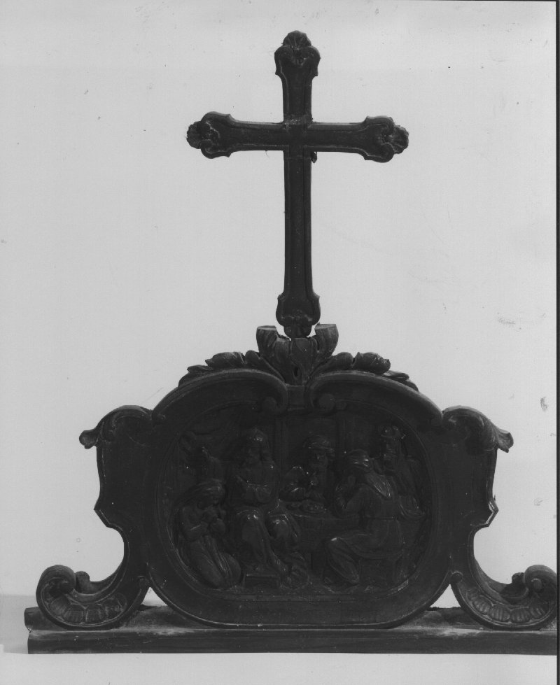 cena in casa di Levi (rilievo) - ambito veneto (seconda metà sec. XIX)