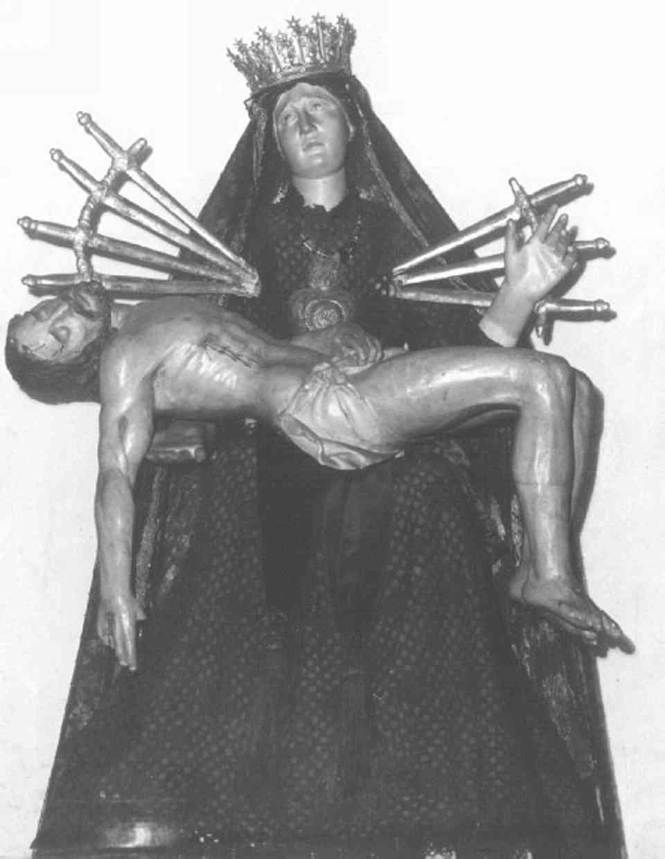 Madonna Addolorata (statua) - ambito veneto (sec. XIX)