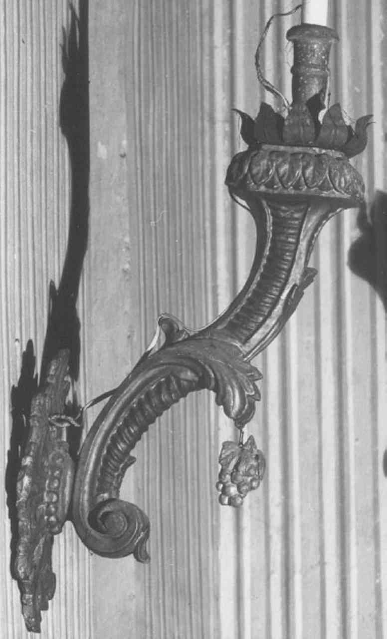 candeliere da parete - ambito veneto (seconda metà sec. XIX)