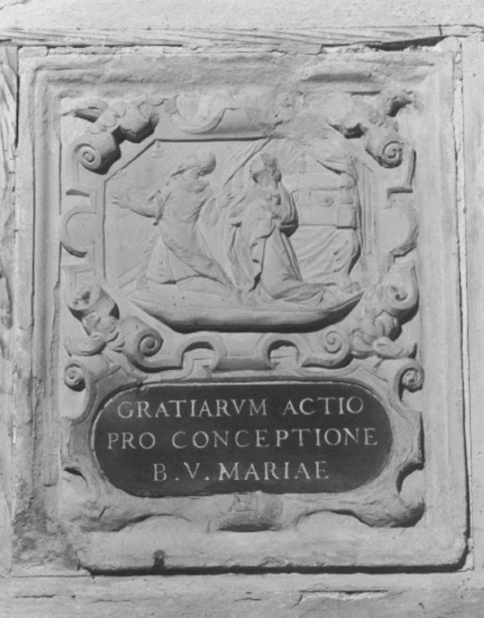 Annunciazione (rilievo) - ambito vicentino (seconda metà sec. XVI)