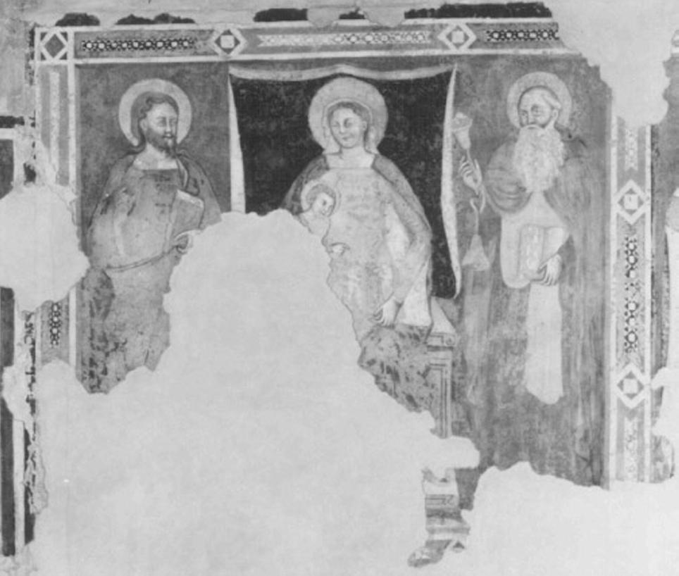 Madonna in trono con Bambino e Santi (dipinto) - ambito vicentino (fine sec. XIV)