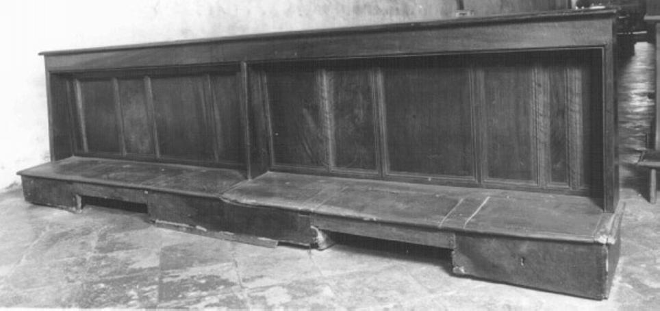 inginocchiatoio - ambito vicentino (secc. XIV/ XV)