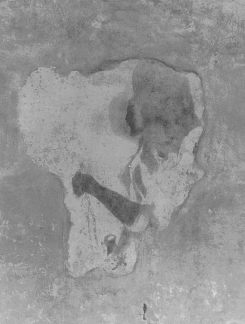 dipinto, frammento - ambito veronese (seconda metà sec. XIV)