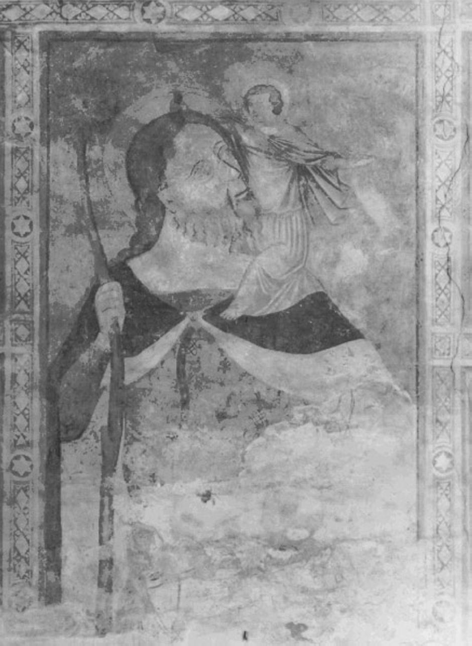 San Cristoforo (dipinto) - ambito veronese (sec. XIV)