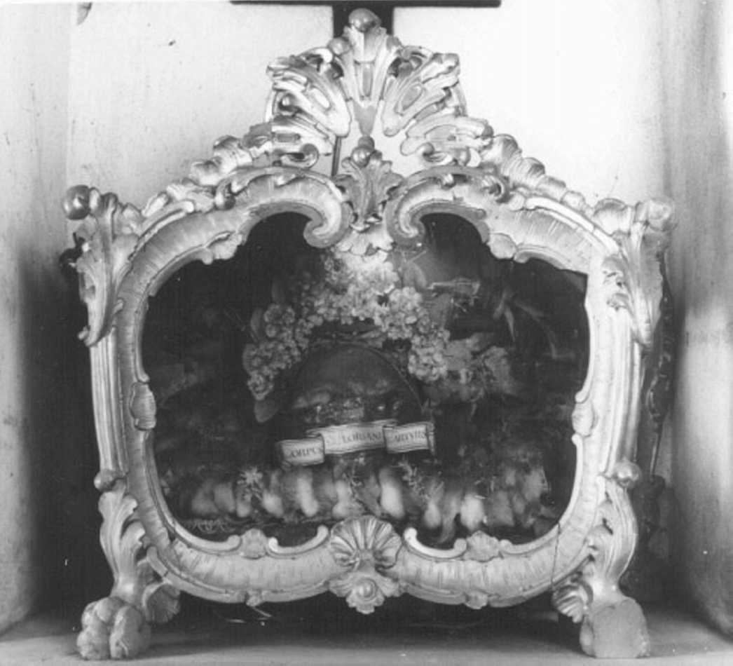 reliquiario - ambito vicentino (seconda metà sec. XVII)