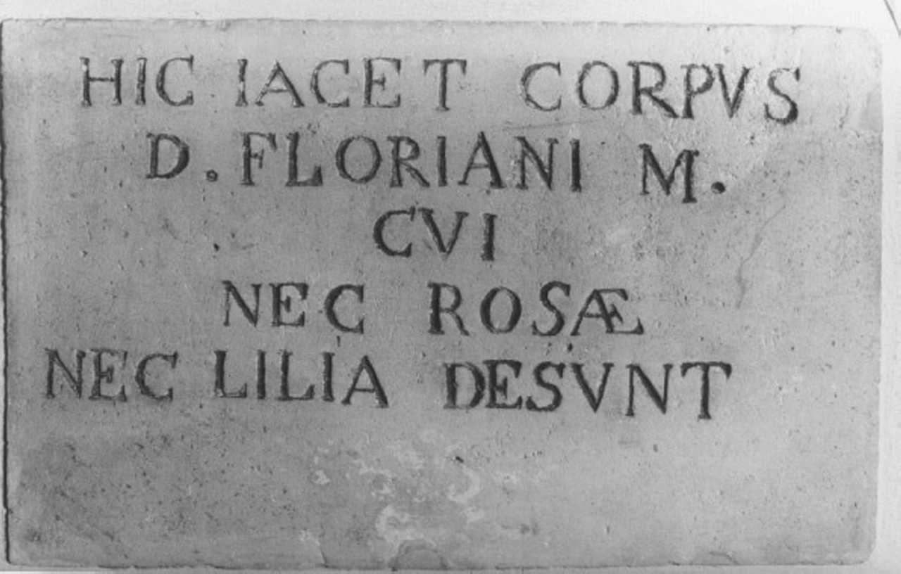 lapide - ambito vicentino (sec. XVIII)