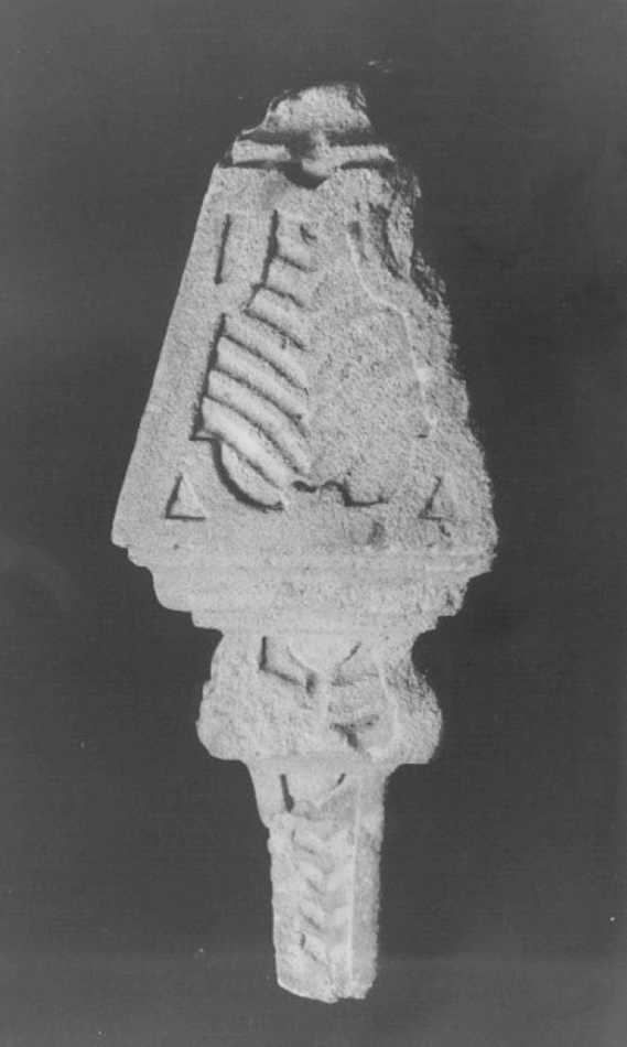 balaustro, frammento - ambito vicentino (sec. XVIII)