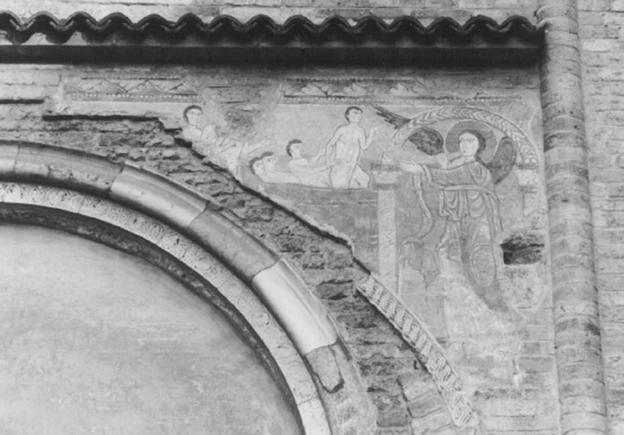 resurrezione dei morti (dipinto) - ambito vicentino (secc. X/ XII)