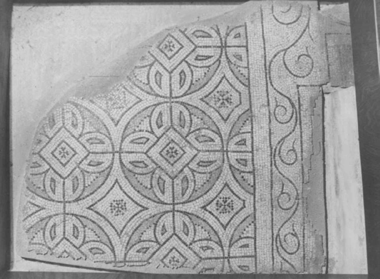 pavimento, frammento - ambito vicentino (sec. VI)