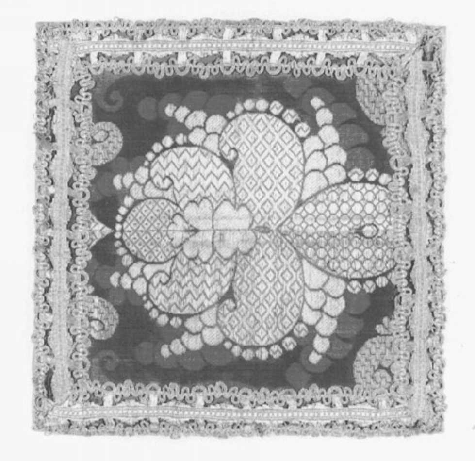 paramento liturgico, elemento d'insieme - ambito italiano (sec. XVIII)