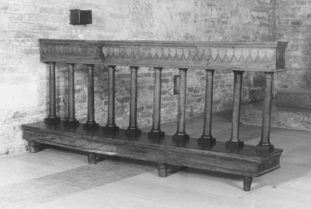 inginocchiatoio, serie - ambito vicentino (fine/inizio secc. XIX/ XX)