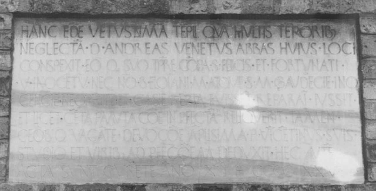 lapide - ambito vicentino (sec. XV)