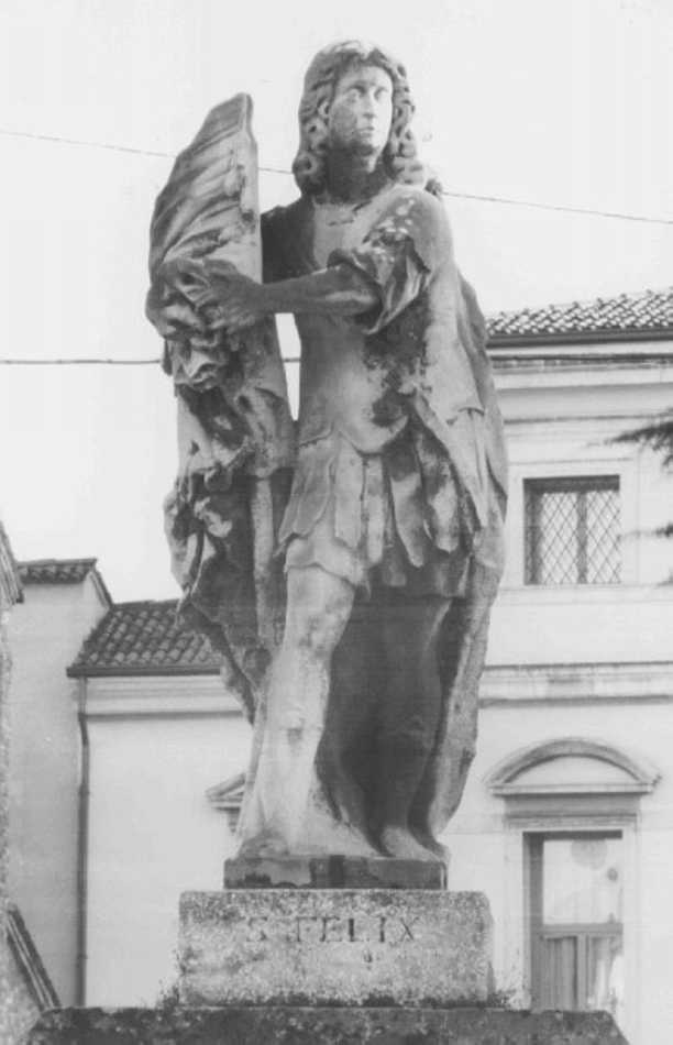Santo (statua) di Cassetti Giacomo (bottega) (prima metà sec. XVIII)