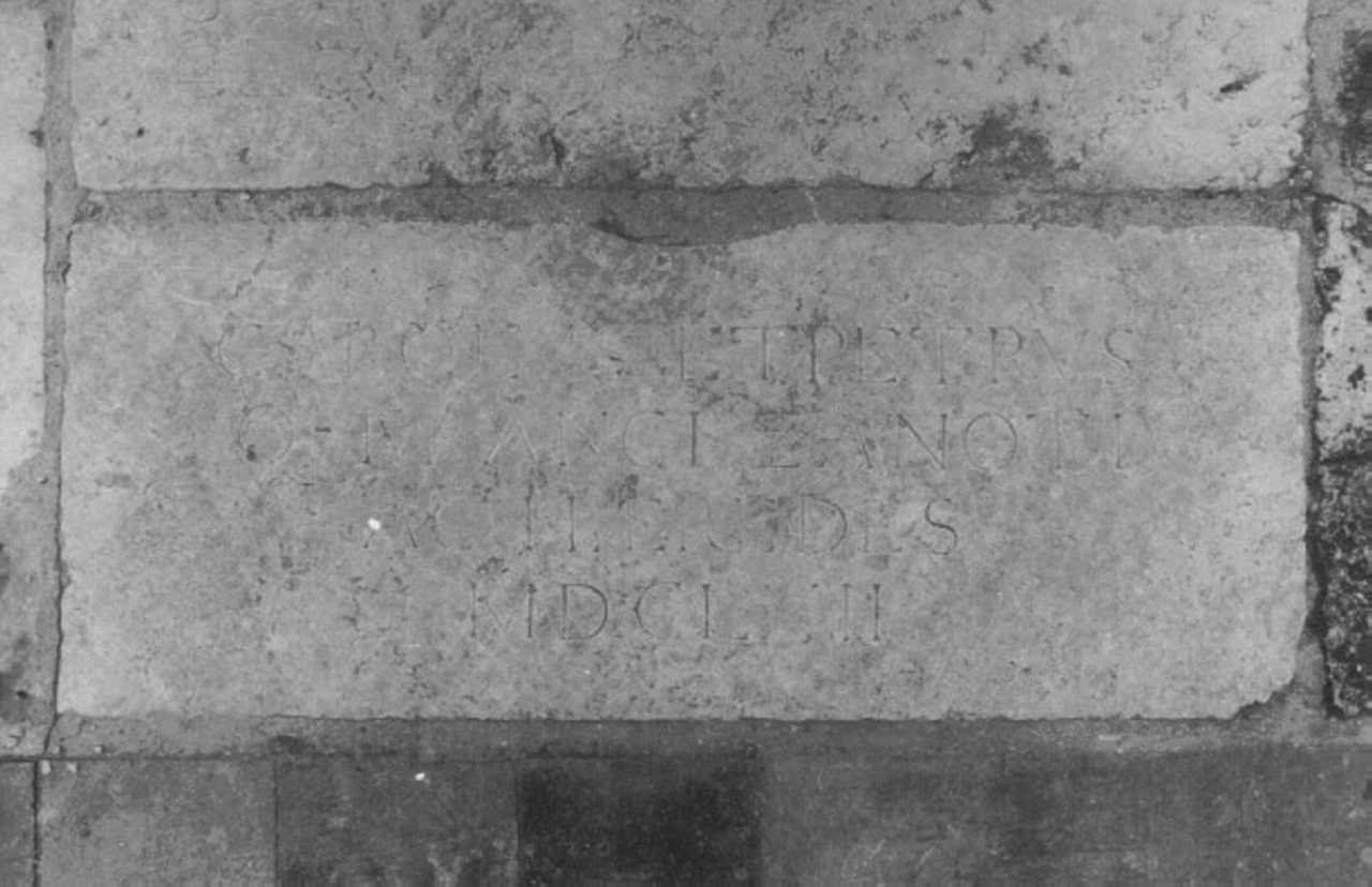 lapide - ambito vicentino (sec. XVII)