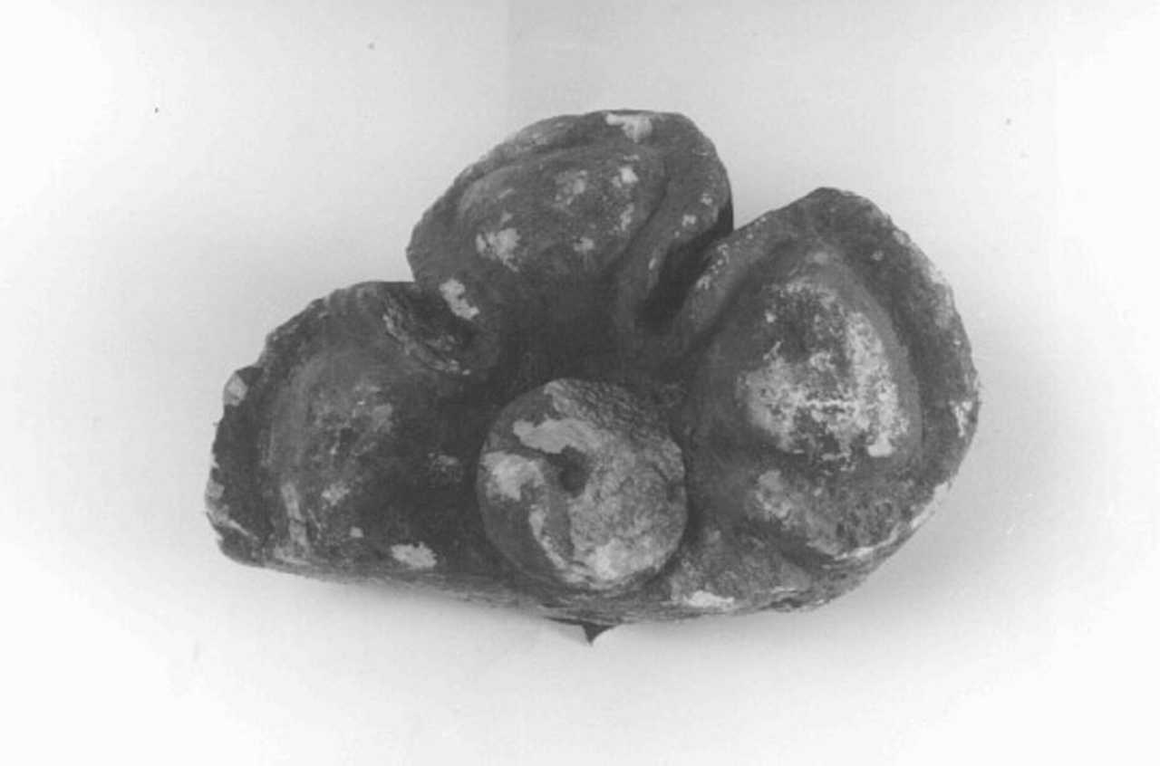 scultura, frammento - ambito vicentino (sec. XVII)