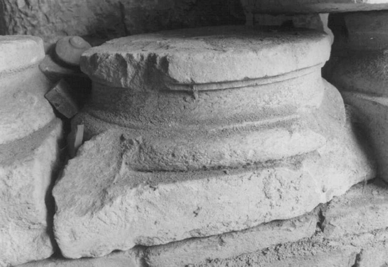 plinto - ambito vicentino (sec. XVII)