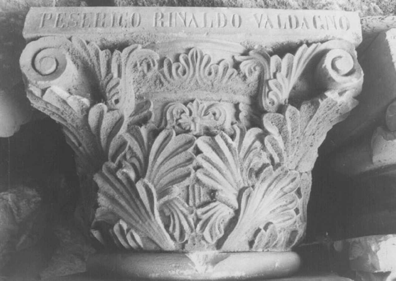 capitello - manifattura veneta (fine/inizio secc. XIX/ XX)