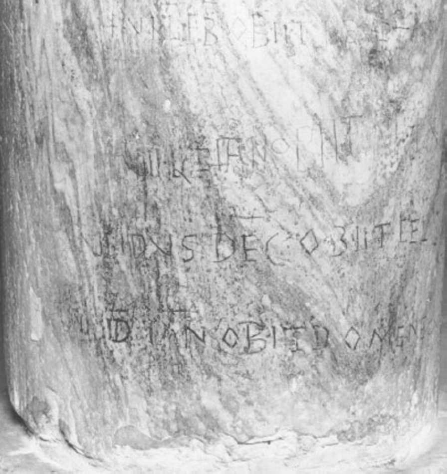 lapide, serie - ambito vicentino (prima metà sec. VIII)