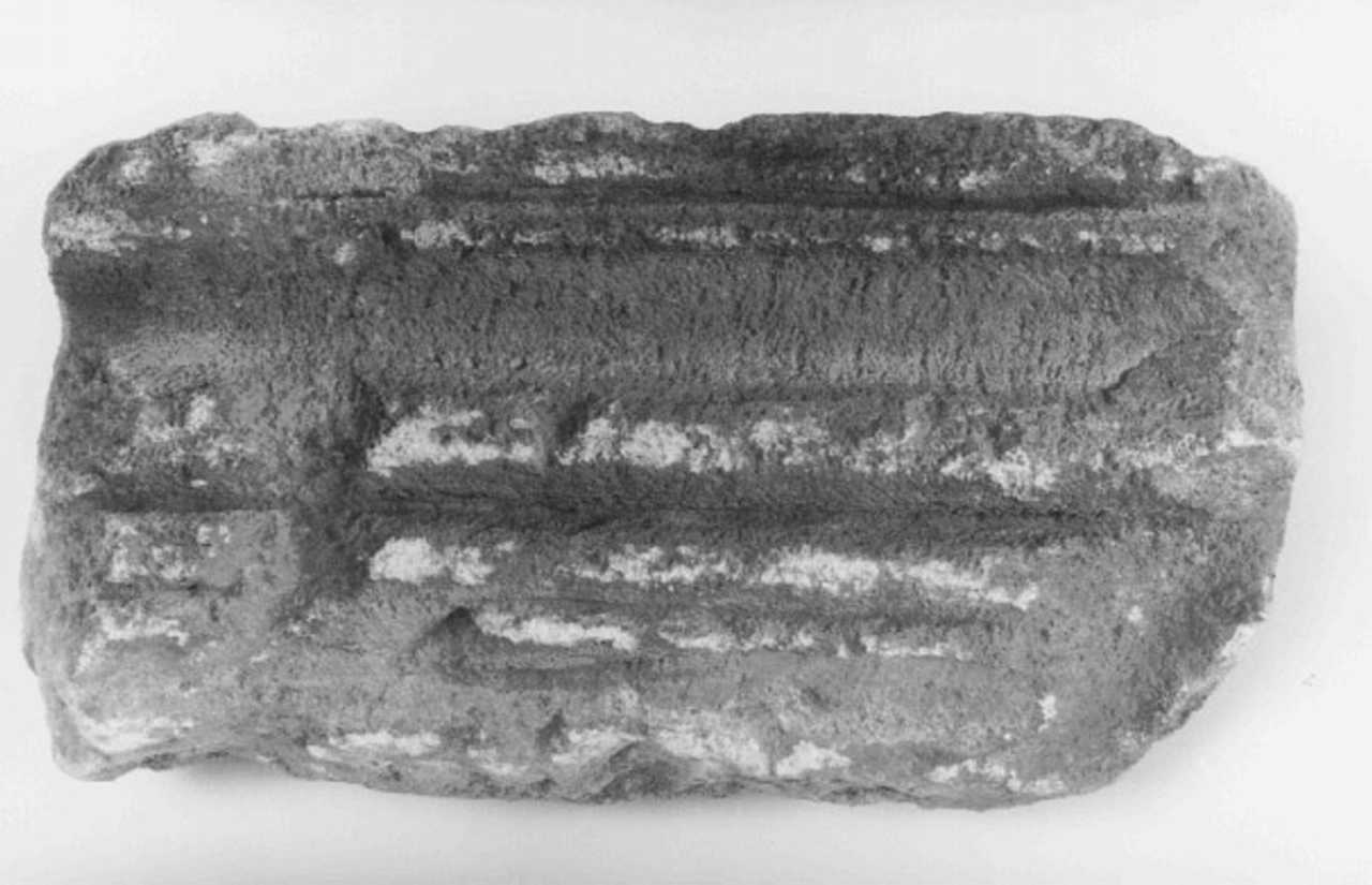 decorazione plastica, frammento - ambito vicentino (secc. XI/ XII)