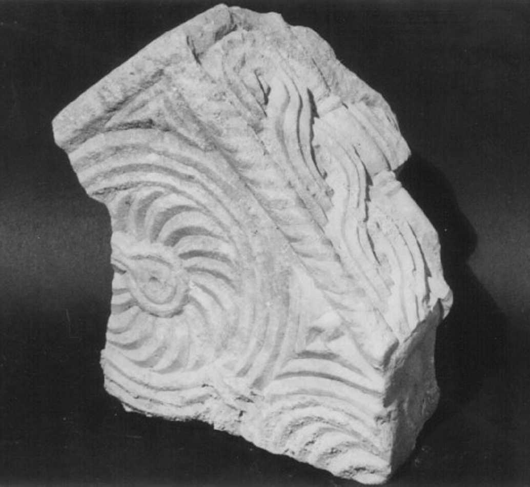 colonnina, frammento - ambito vicentino (sec. VIII)