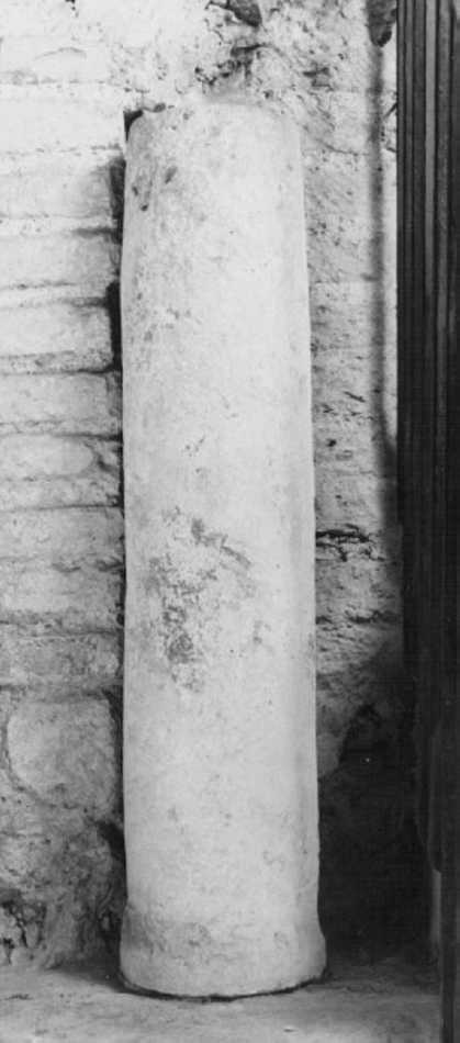 colonna, frammento - ambito vicentino (sec. XII)