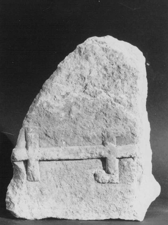 pluteo, frammento - ambito vicentino (secc. VI/ VII)