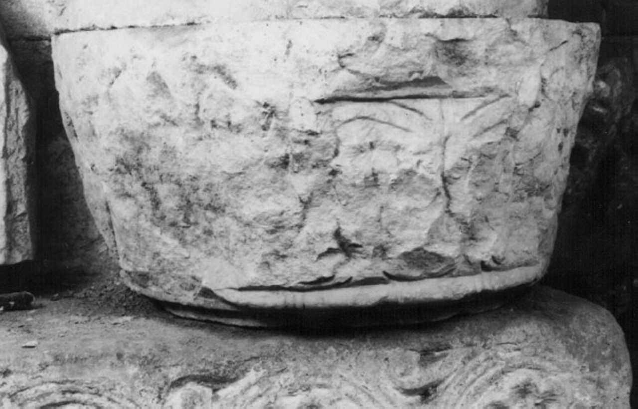 capitello, serie - ambito vicentino (secc. X/ XI)