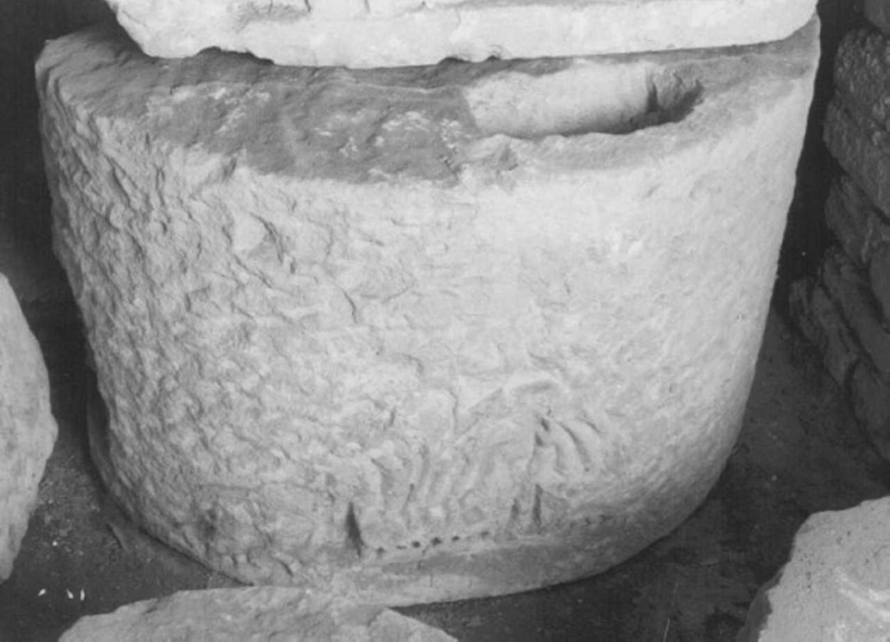 capitello - ambito vicentino (secc. X/ XI)