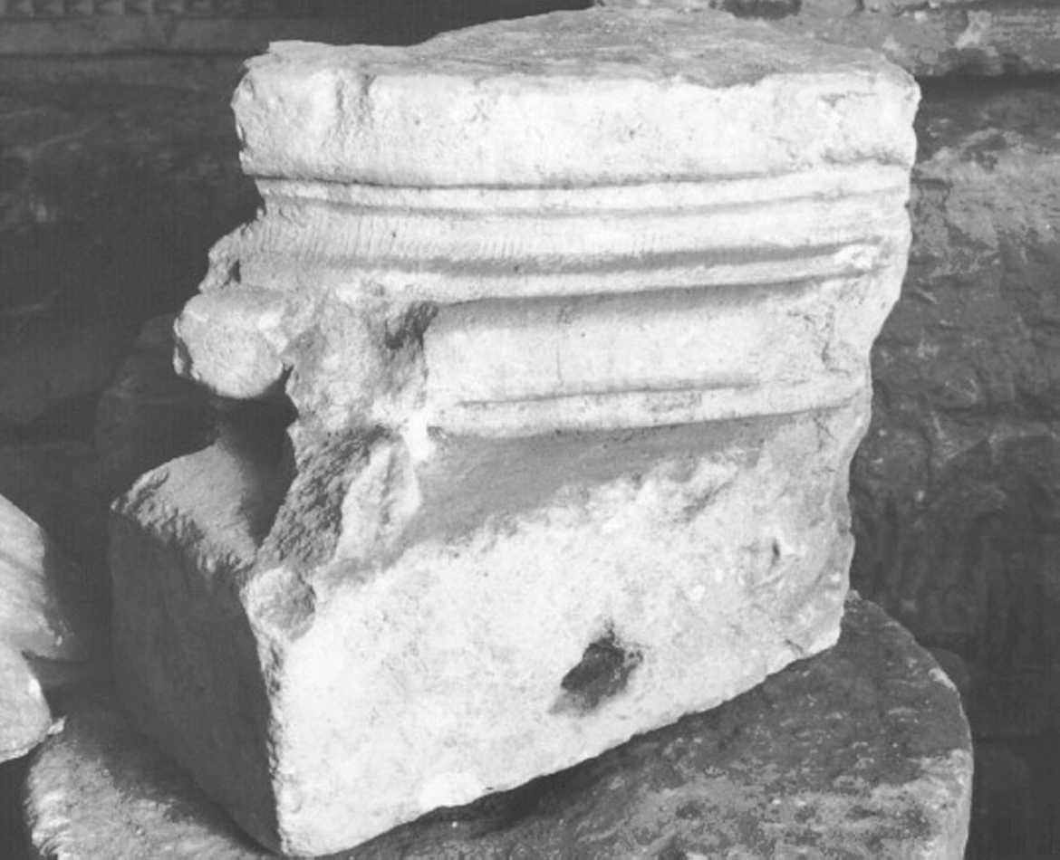base di colonna - ambito vicentino (secc. XI/ XII)
