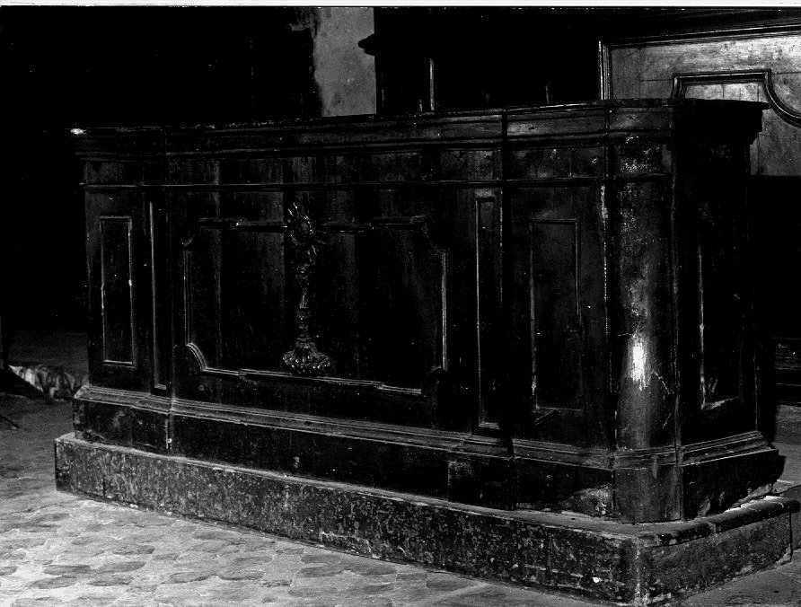 bancone - ambito veneto (sec. XVIII)