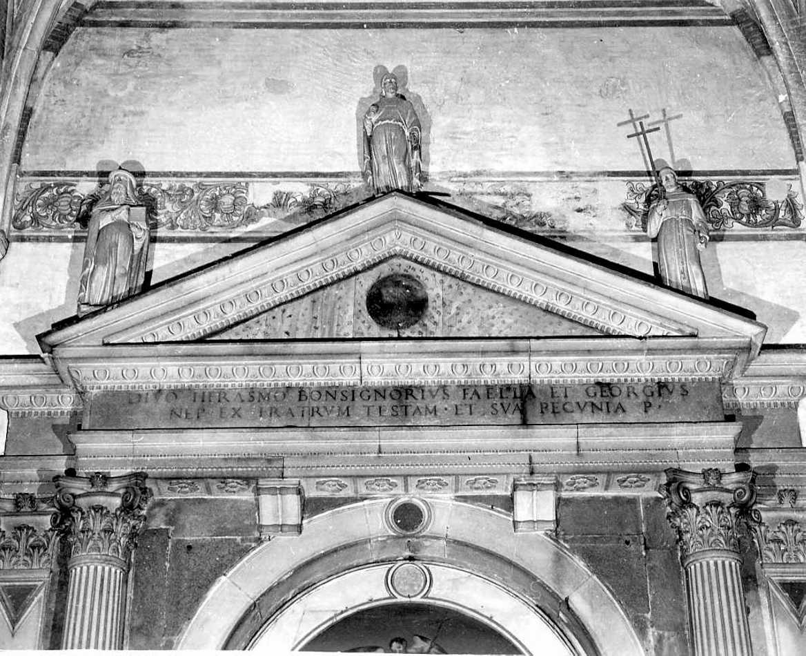 timpano di Francesco da Castello, Castellazzi Michelangelo (sec. XVI)