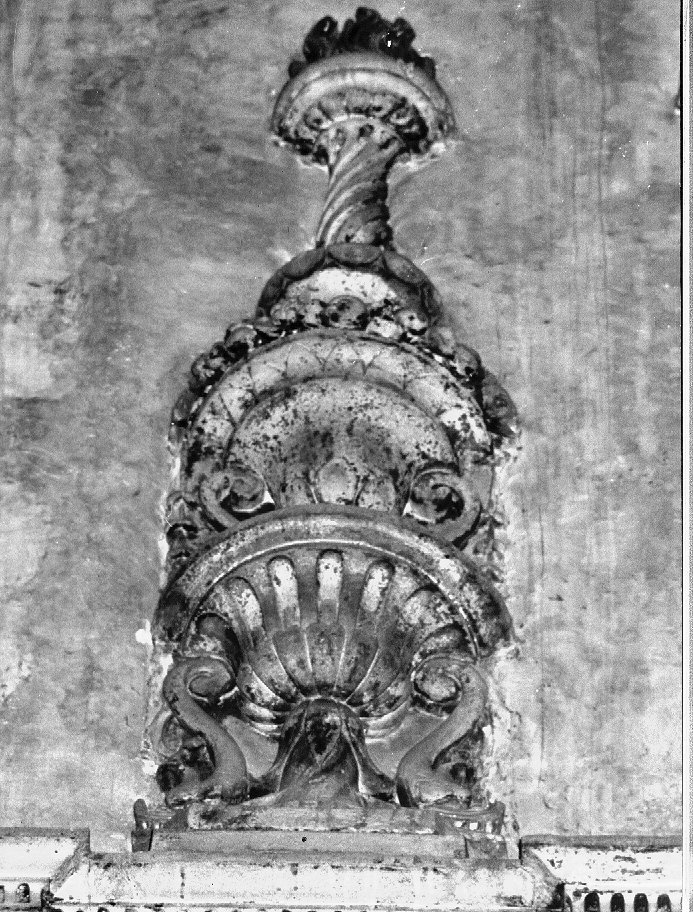 motivi decorativi a candelabra (rilievo, serie) di Angelo Di Giovanni Da Verona detto Maestro Agnolo (attribuito) (sec. XVI)