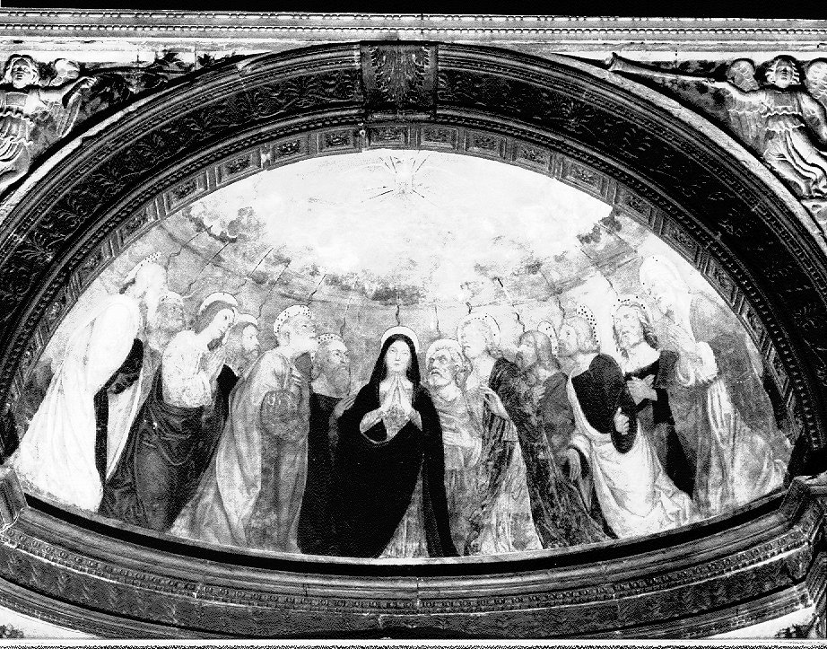 Pentecoste (dipinto) di Morone Francesco, Morando Paolo (sec. XVI)
