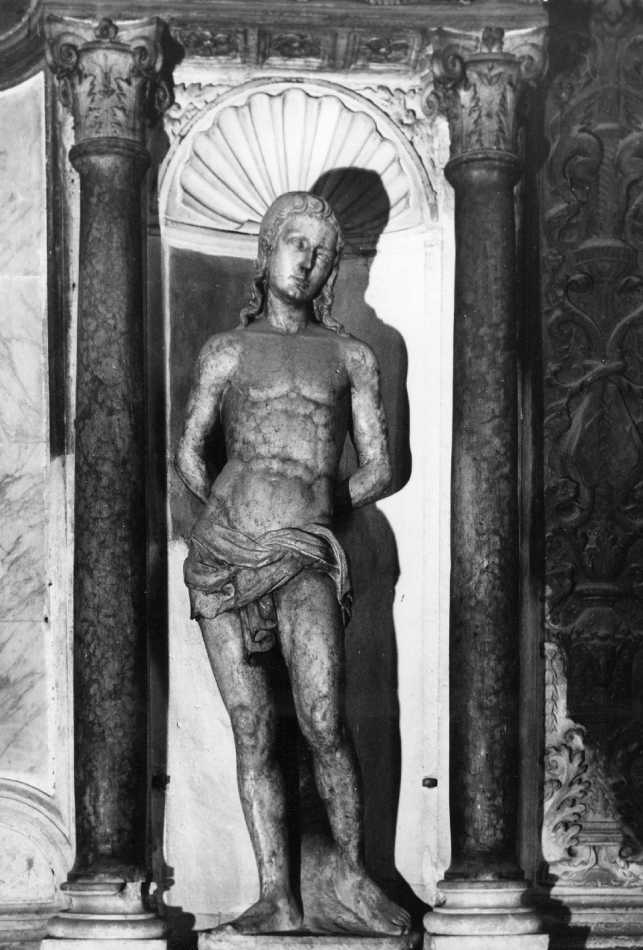 Santi (statua, serie) di Angelo Di Giovanni Da Verona detto Maestro Agnolo (attribuito) (sec. XVI)