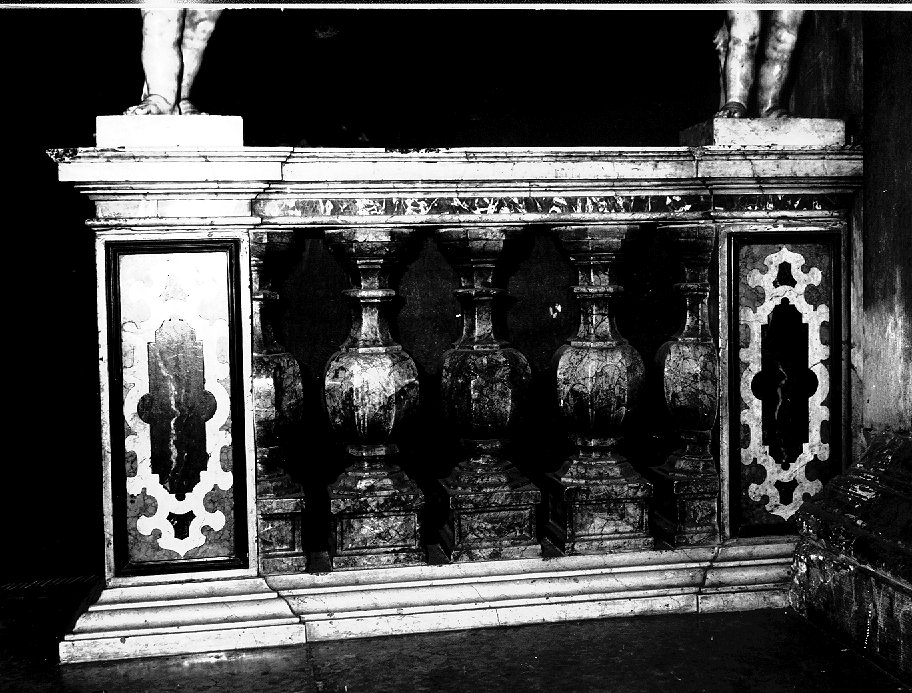 balaustrata, serie - ambito veneto (sec. XVII)