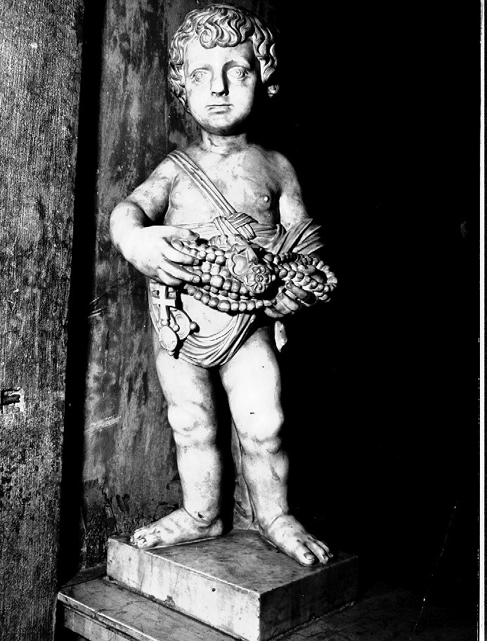 putto (statua) di Pietro da Carniola (attribuito) (sec. XVII)