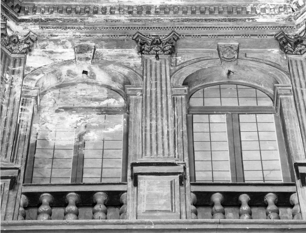 motivi decorativi (decorazione pittorica) - ambito veneto (sec. XVII)