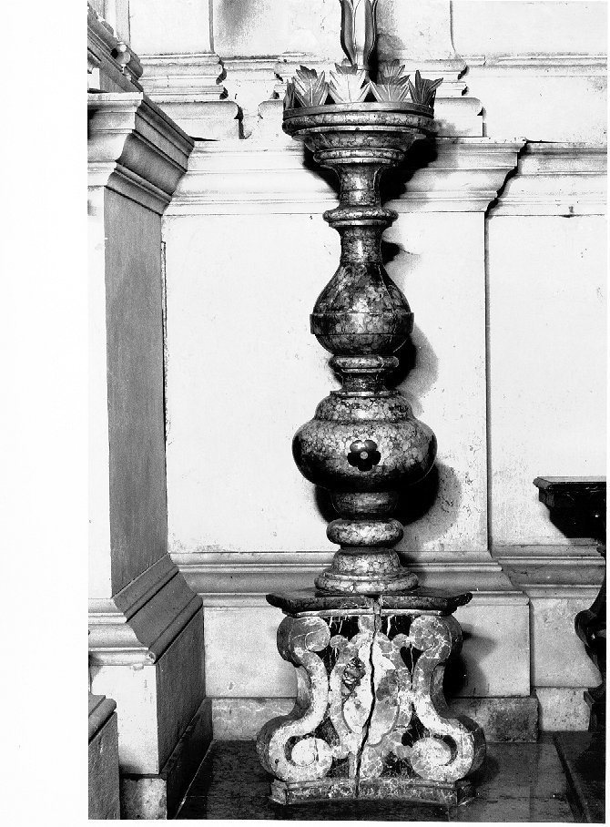 candelabro, serie - ambito veneto (sec. XVIII)