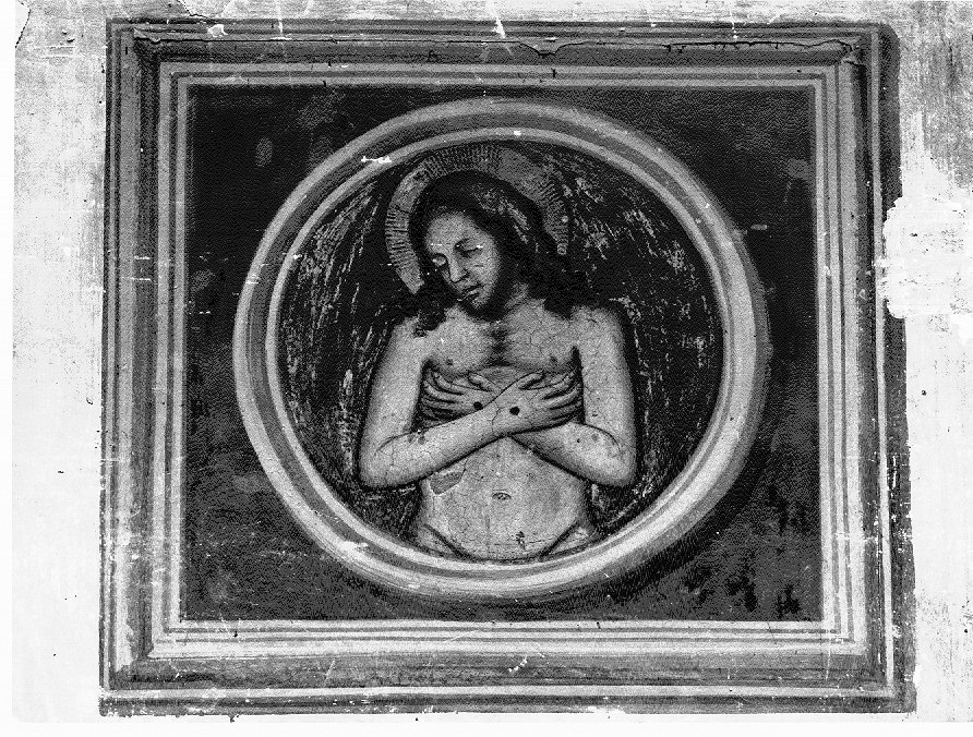 Cristo in pietà (dipinto) - ambito veneto (secc. XIV/ XV)