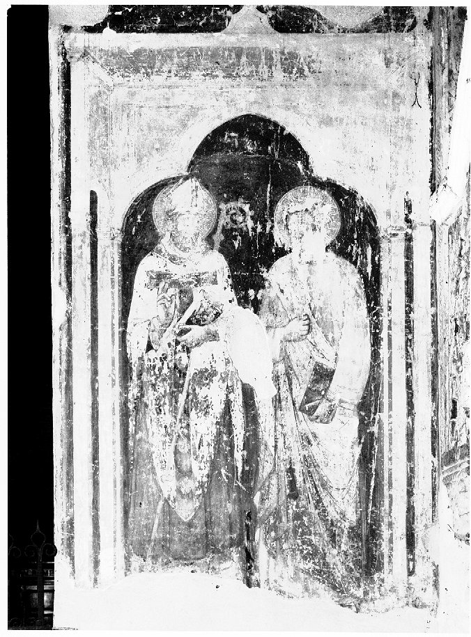 Santo vescovo (dipinto) - ambito veneto (fine sec. XIV)