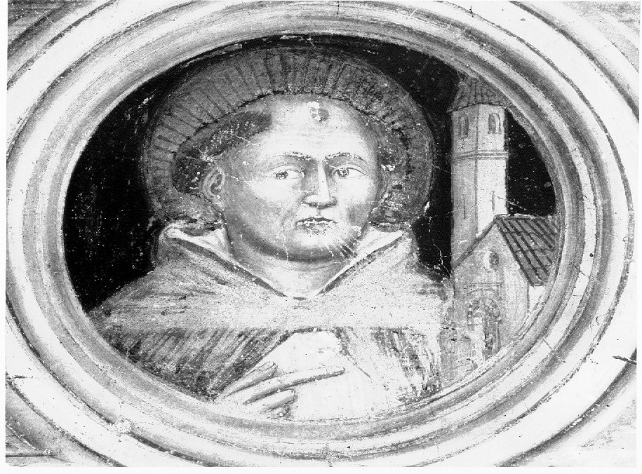 San Tommaso d'Aquino (dipinto) di Martino da Verona (attribuito) (secc. XIV/ XV)