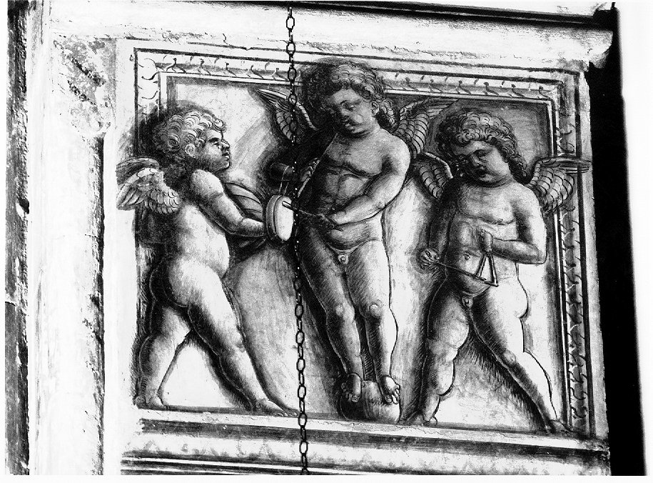 angioletti (dipinto) di Mantegna Andrea (maniera) (seconda metà sec. XV)