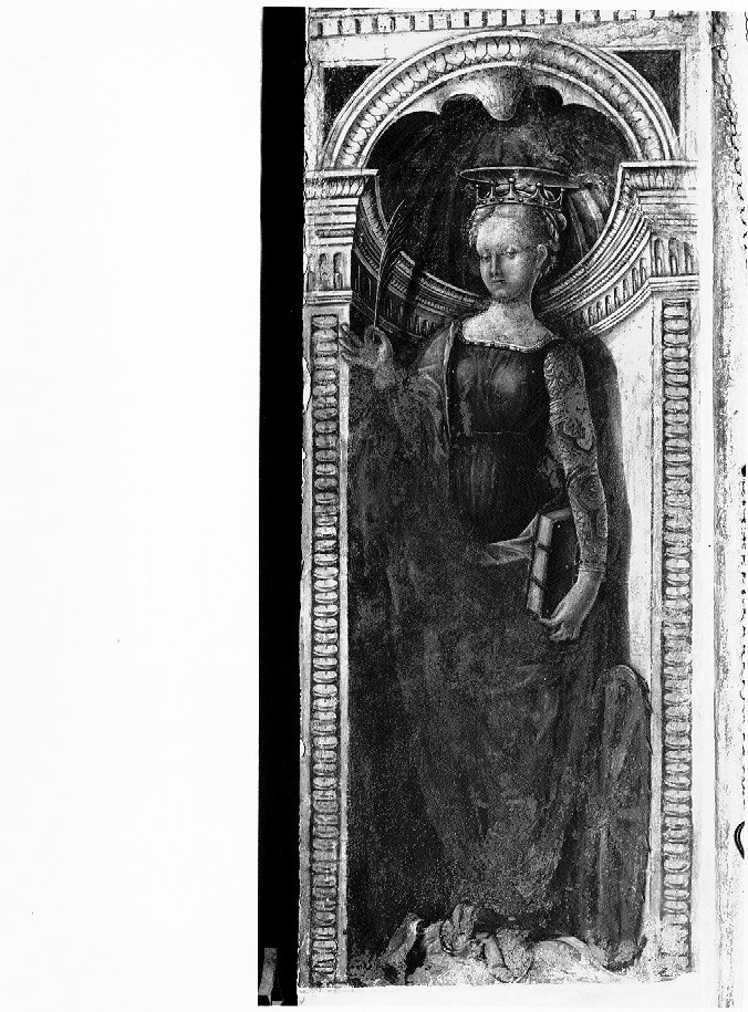 Santa Caterina d'Alessandria (dipinto) di Mantegna Andrea (maniera) (seconda metà sec. XV)