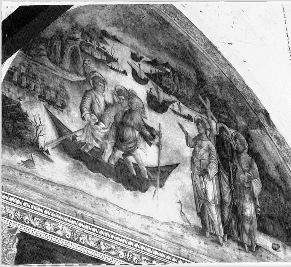 San Giovanni Evangelista (dipinto) di Benaglio Francesco (attribuito), Michele Da Verona (attribuito) (ultimo quarto sec. XV)