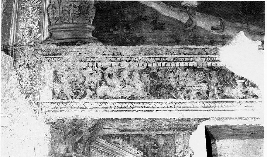 fregio (dipinto) di Benaglio Francesco (attribuito), Michele Da Verona (attribuito) (ultimo quarto sec. XV)