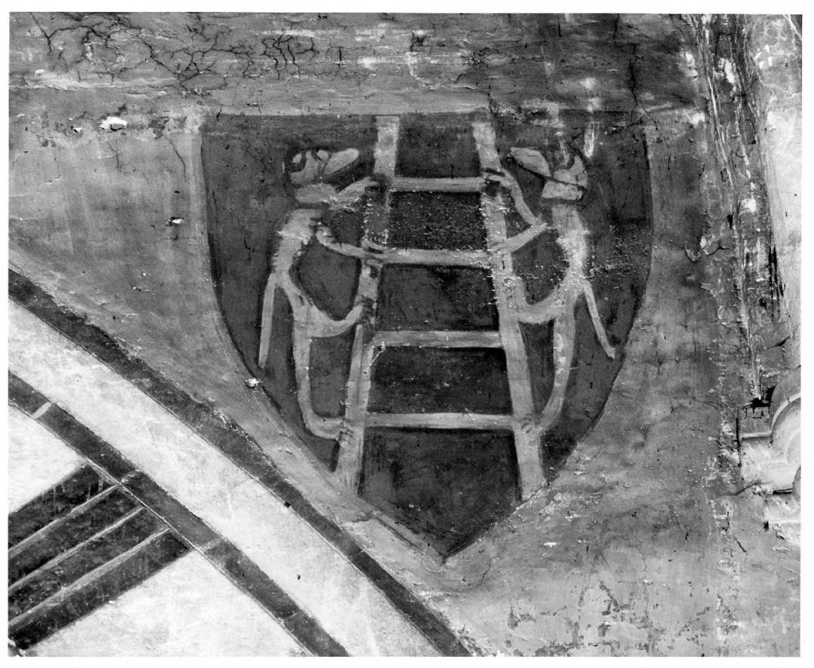 stemma gentilizio (dipinto, serie) - ambito veneto (inizio sec. XIV)