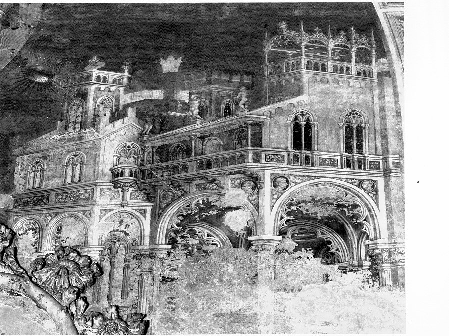 architettura (dipinto) di Giambono Michele (sec. XV)