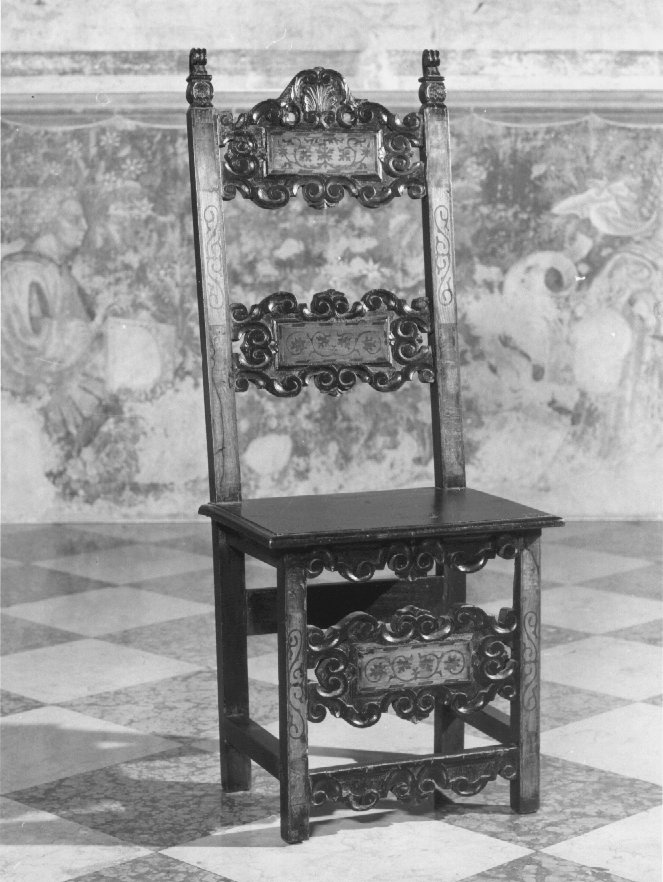 sedia, serie - ambito veneto (sec. XIX)