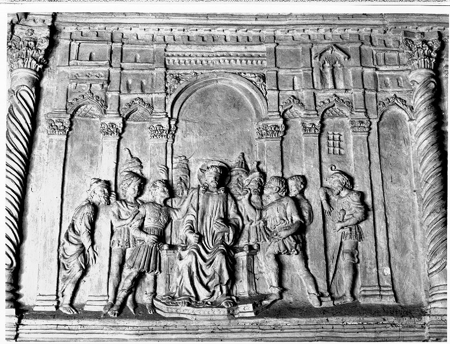 Cristo deriso (formella) - ambito veneto (sec. XV)