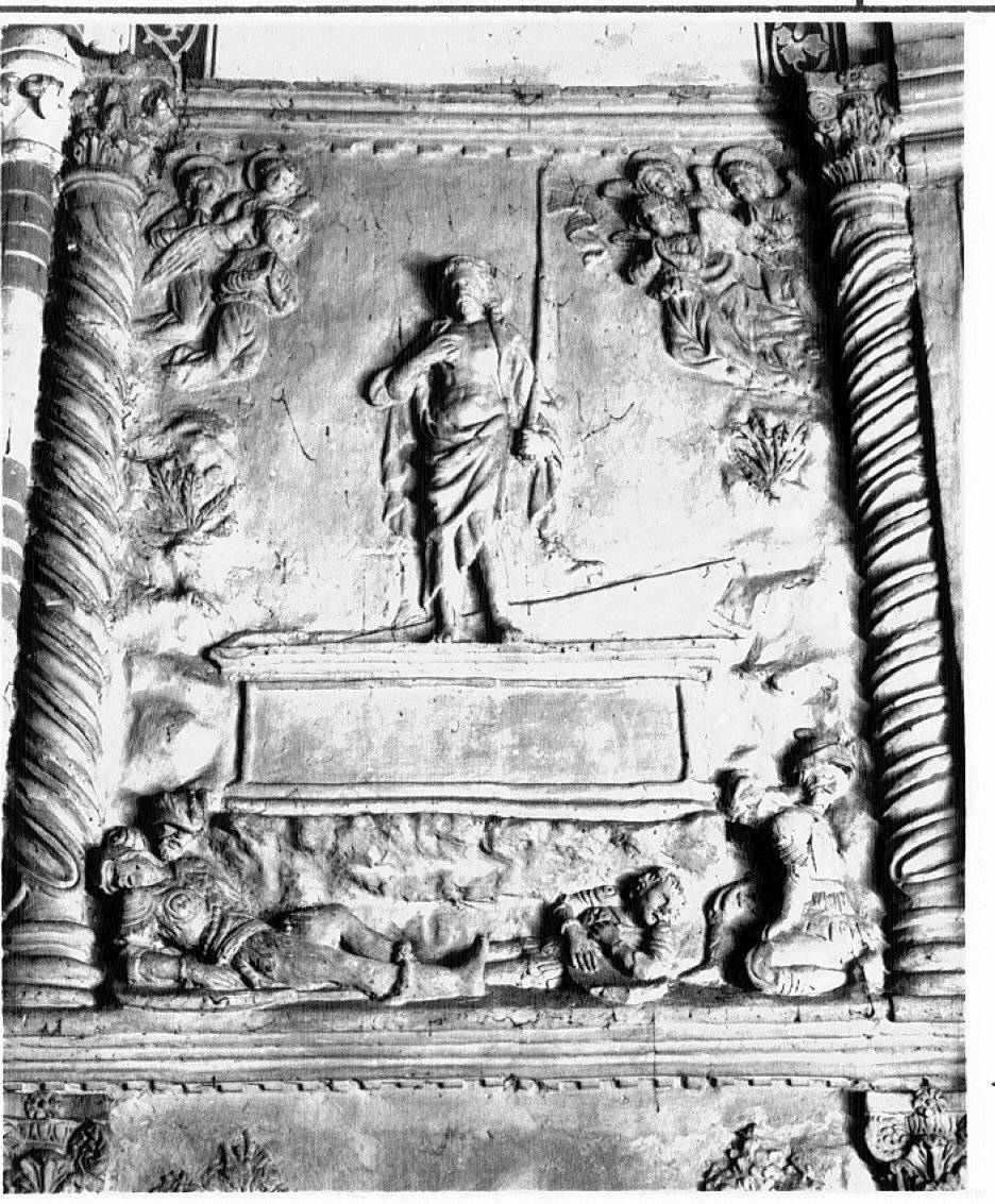 Cristo risorto (formella) - ambito veneto (sec. XV)